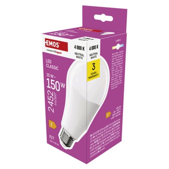 LED žiarovka ZQ5E83 E27, 20 W, neutrálna biela 4