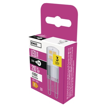 LED žiarovka ZQ9527 G9, 1,9 W, neutrálna biela 1