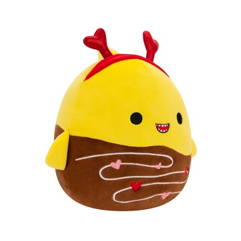 Hračka Squishmallows ŽRALOK CHANDLER žltá/hnedá, 20 cm 2