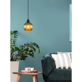 Závesné svietidlo ZUMBA zelená 1